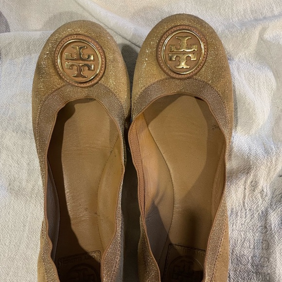 Tory burch flats size 9.5 fair condition - Picture 1 of 3